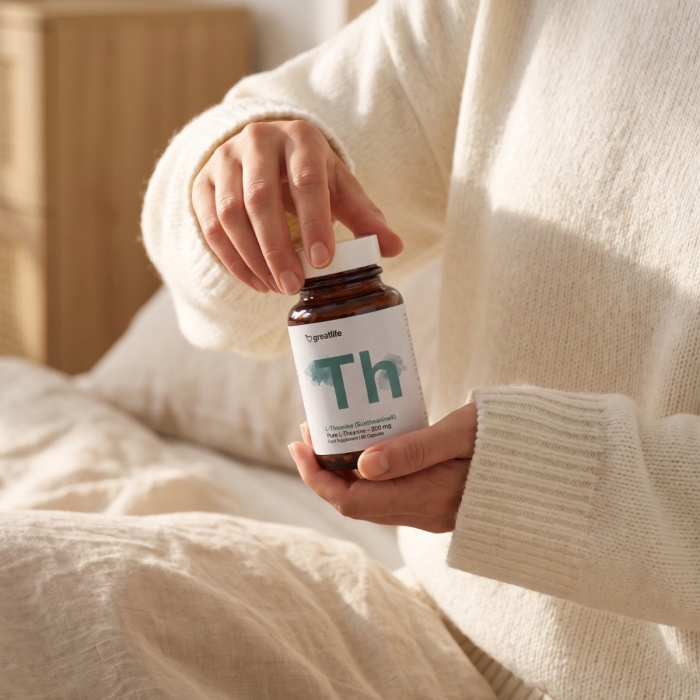L-Teanina 200 mg (Suntheanine®)