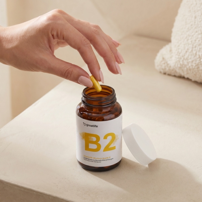 Vitamina B2 (Riboflavina, Quali®-B)