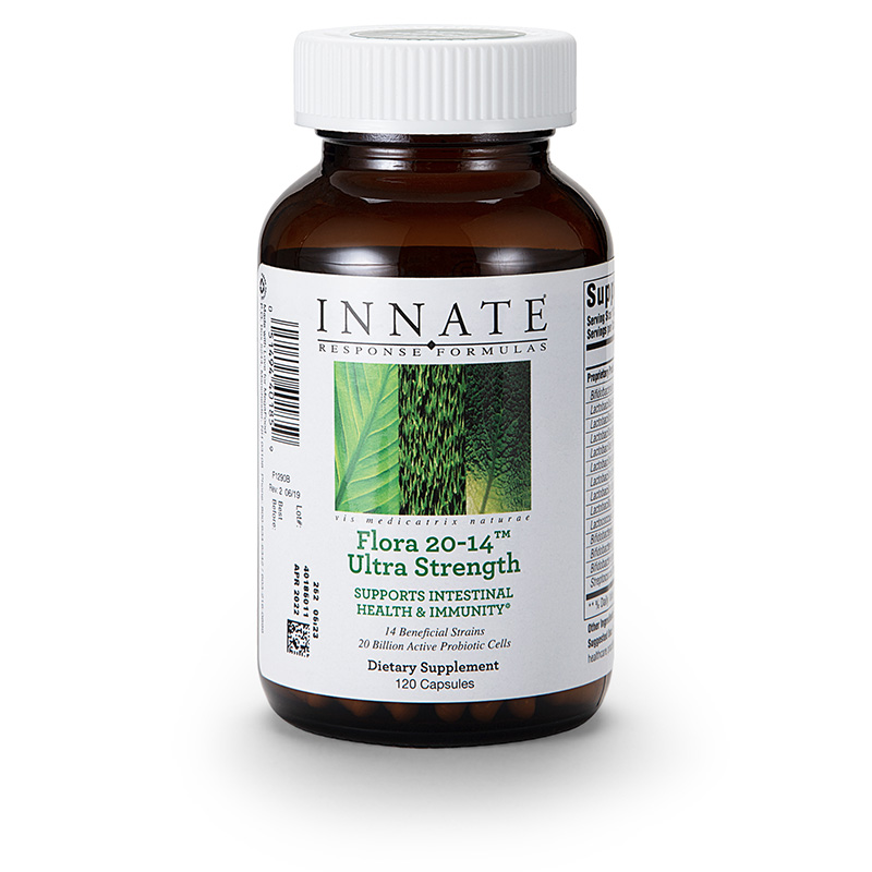 Innate Response Flora 20-14 Probióticos 120 cápsulas