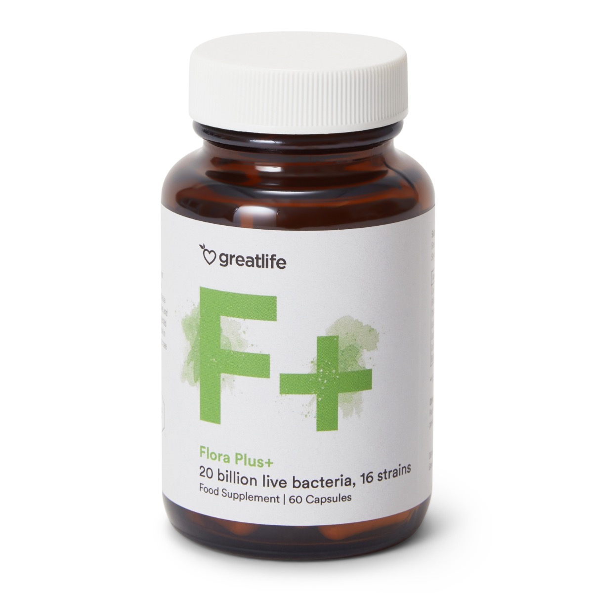 Greatlife Flora Plus+ Probióticos 60 cápsulas