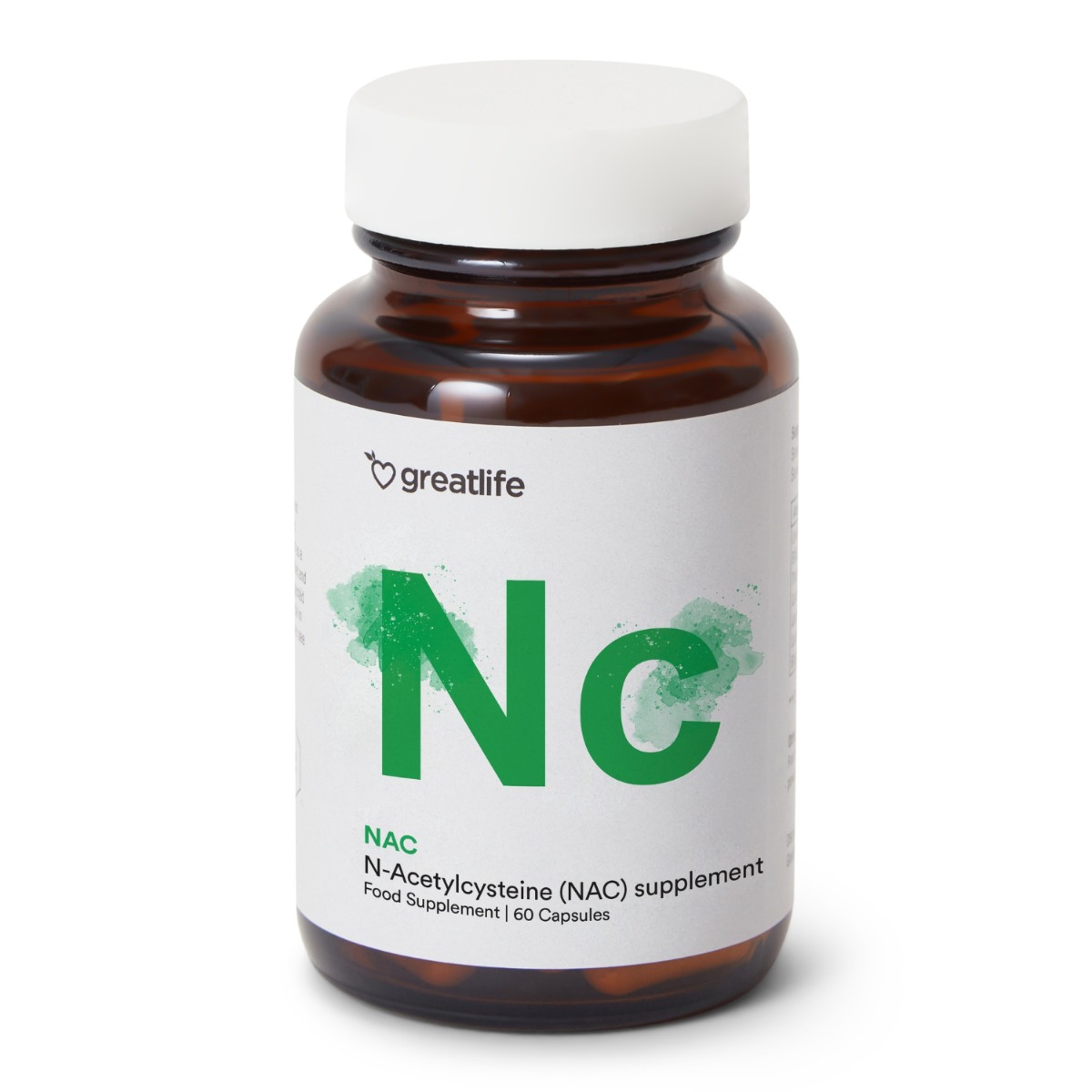 Greatlife NAC (N-Acetilcisteína) 60 cápsulas