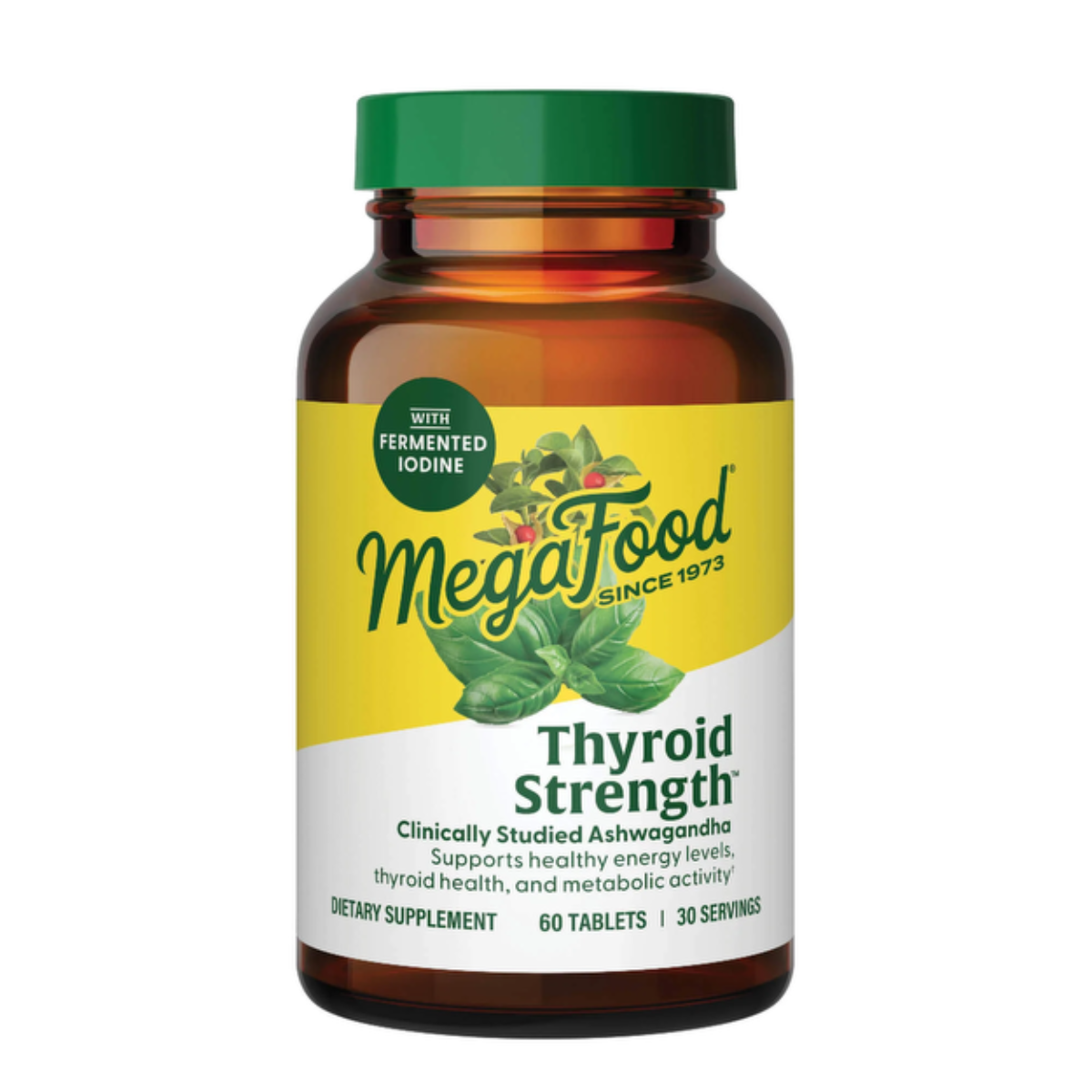 MegaFood Thyroid Strength – Suporte da tiróide 60 tabletes