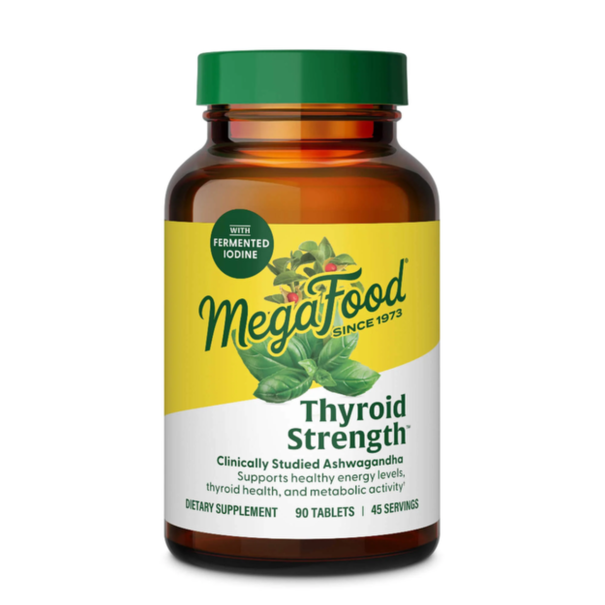 MegaFood Thyroid Strength – Suporte da tiróide 90 tabletes