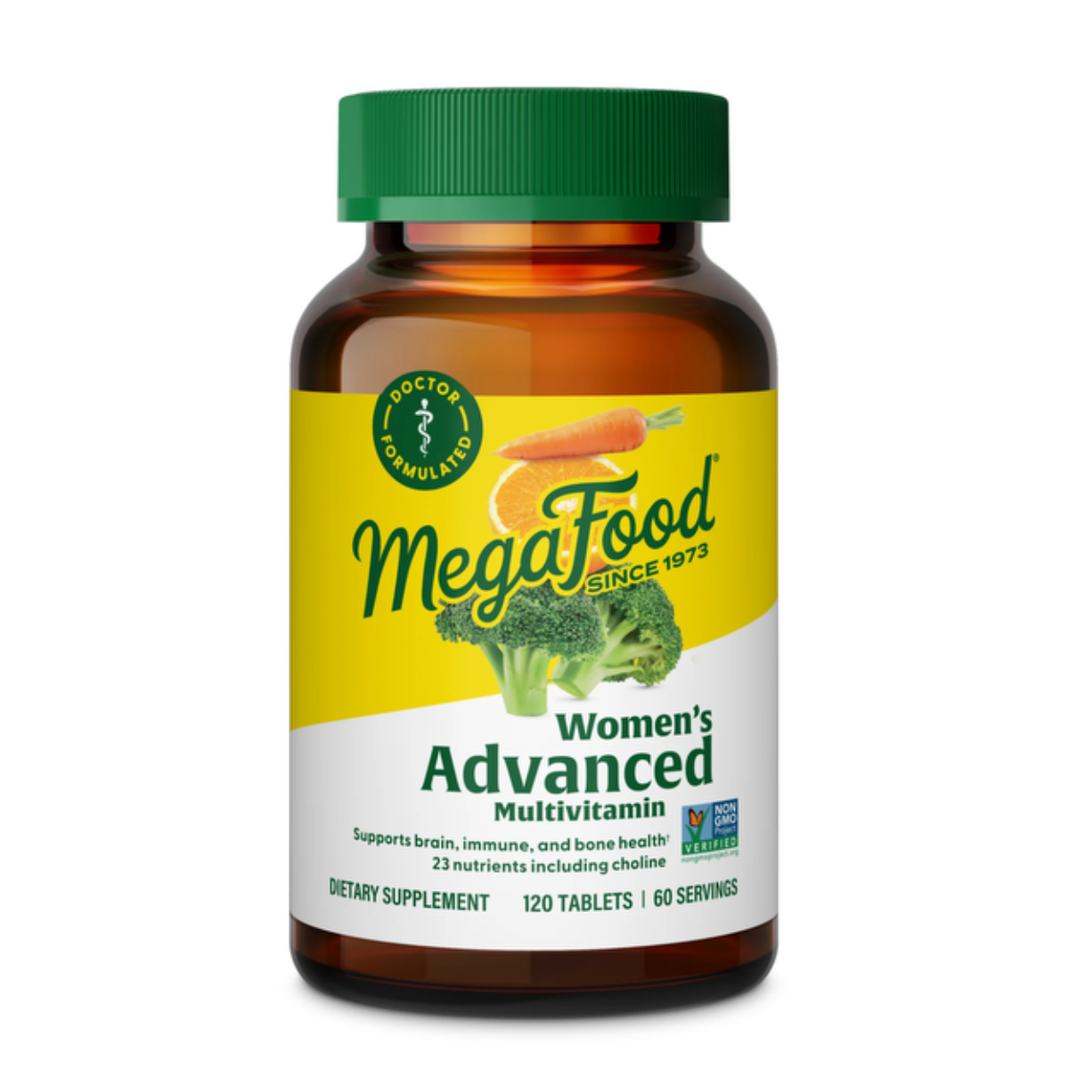 MegaFood Women's Advanced Multivitamínico para mulheres 120 tabletes